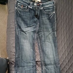 Bootcut relaxed jeans